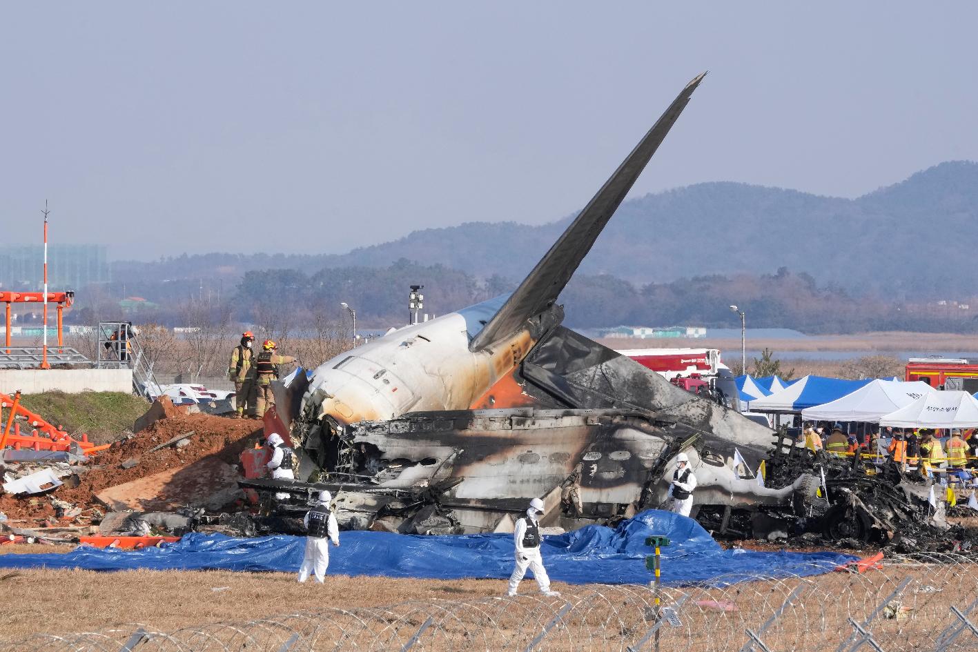 APTOPIX South Korea Plane Fire