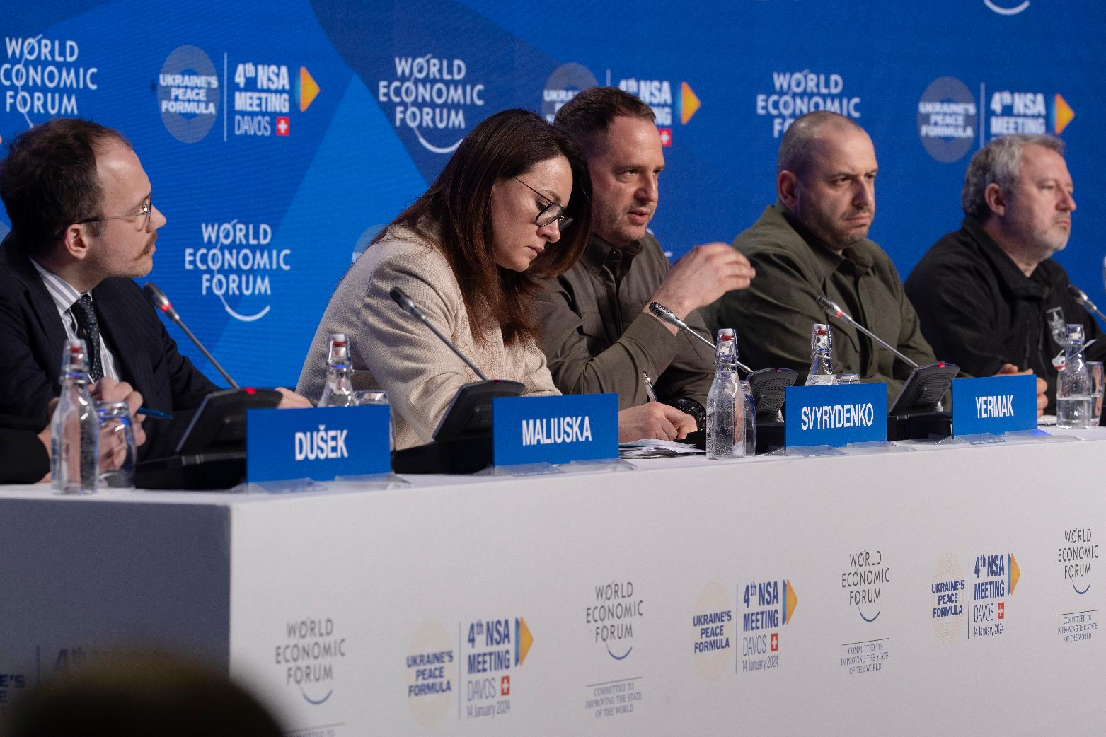 Switzerland Davos Ukraine