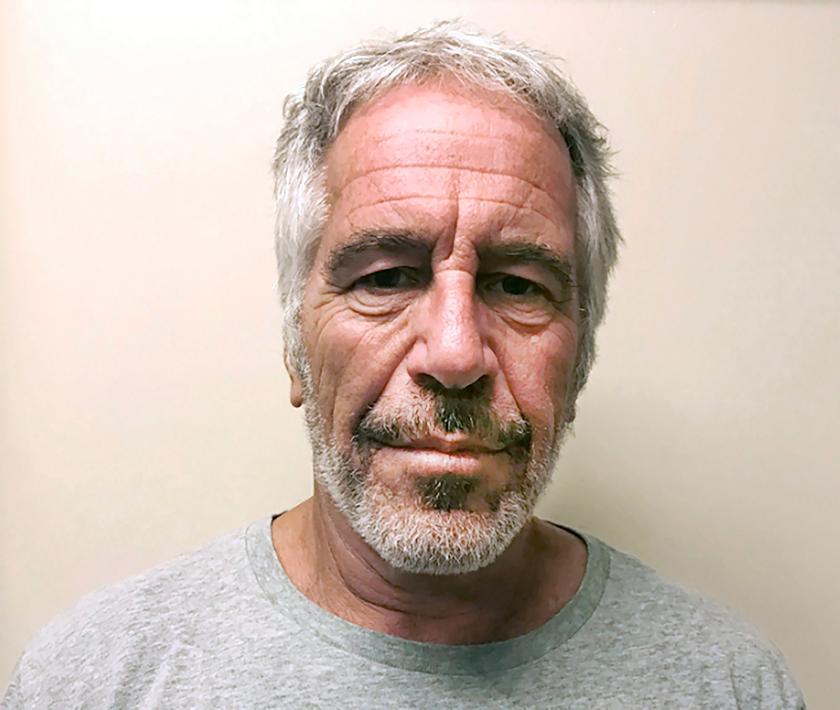 FILE - This March 28, 2017, photo provided by the New York State Sex Offender Registry shows Jeffrey Epstein. JPMorgan Chase & Co. CEO Jamie Dimon must undergo up to two days of questioning by lawyers handling lawsuits over whether the bank can be held liable in financier Epstein’s sexual abuse of teenage girls and women, a federal judge said Tuesday, April 18, 2023. (New York State Sex Offender Registry via AP, File)