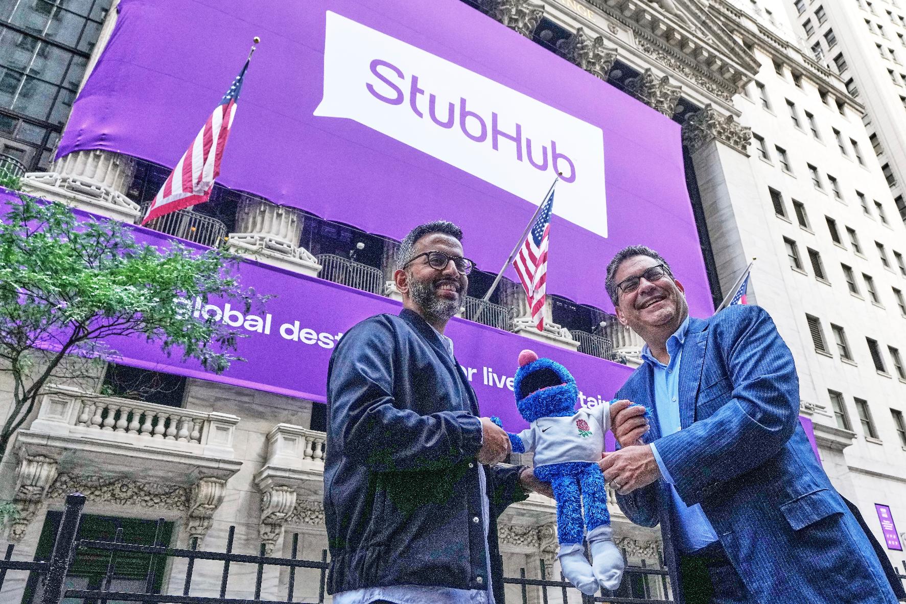 Financial Markets Wall Street Stub Hub IPO