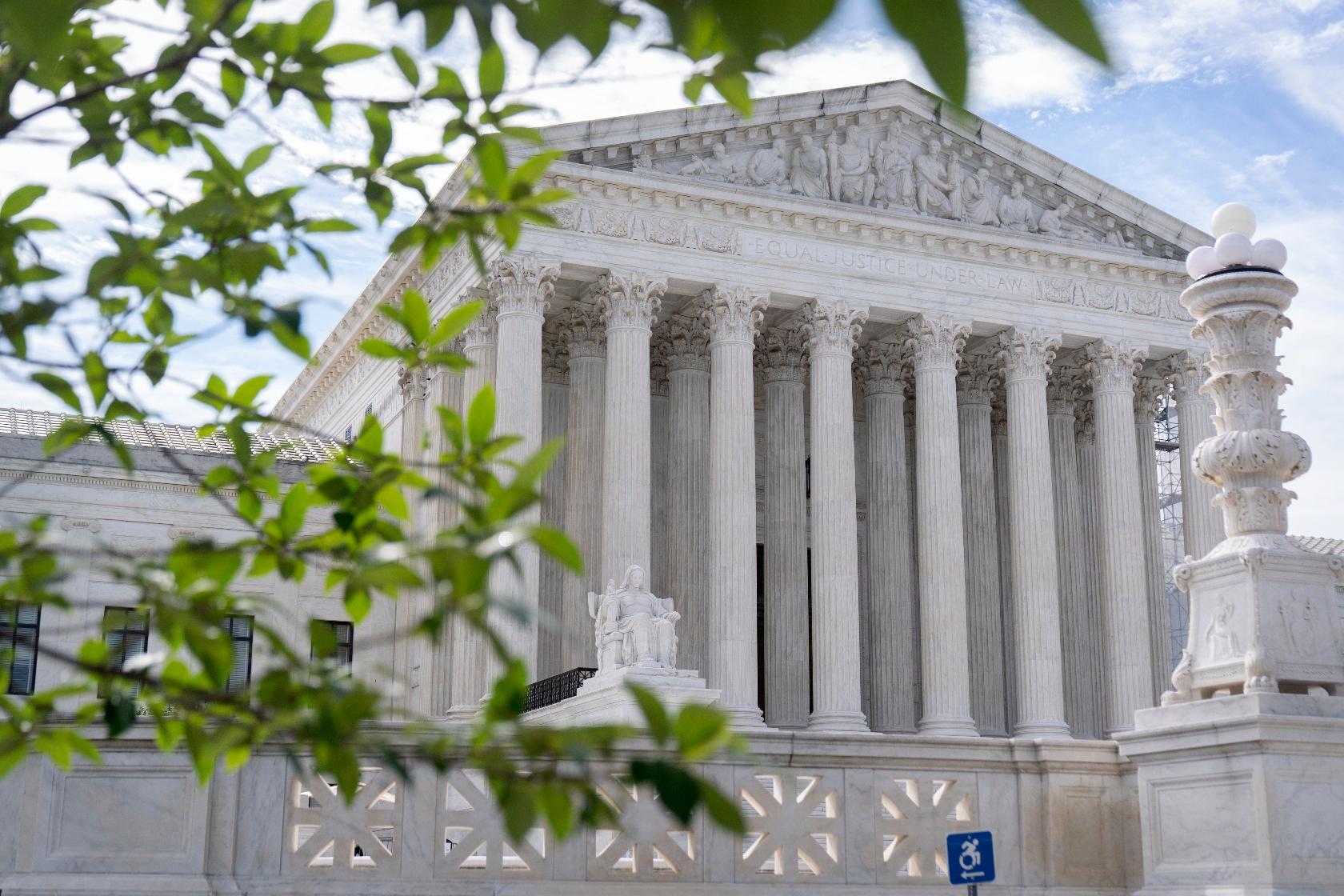 The Supreme Court building is seen on Thursday, June 27, 2024, in Washington. (AP Photo/Mark Schiefelbein)
