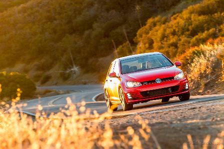 This photo provided by Edmunds shows a 2018 Golf GTI. One drive in a GTI and you'll understand why this model has become something of an icon since its American debut in 1983. (Courtesy of Edmunds via AP)
