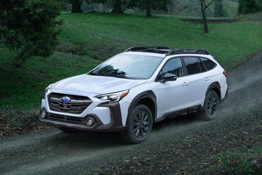 This photo provided by Subaru shows the Outback Wilderness, a popular choice for camping enthusiasts. (Courtesy of Subaru of America via AP)