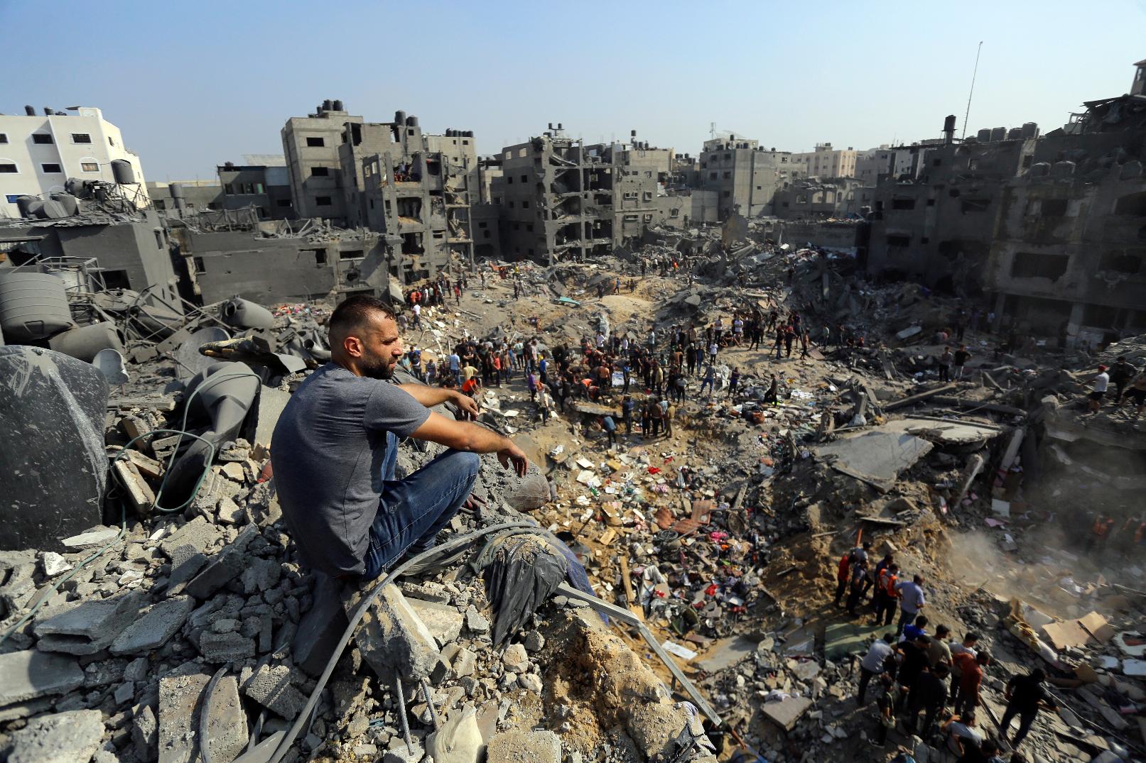 Israel Palestinians Economic Devastation