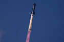 SpaceX's mega rocket Starship makes a test flight from Starbase, Texas, Friday, May 22, 2026. (AP Photo/Eric Gay)