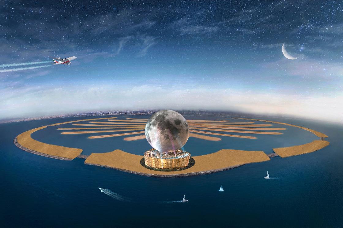 Dubai's next big thing? Perhaps a 5 billion manmade 'moon' as the