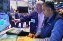 Trader Thomas Ferrigno, left, and specialist Dilip Patel work on the floor of the New York Stock Exchange, Thursday, April 23, 2026. (AP Photo/Richard Drew)