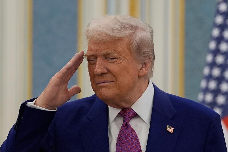 APTOPIX Trump Mideast