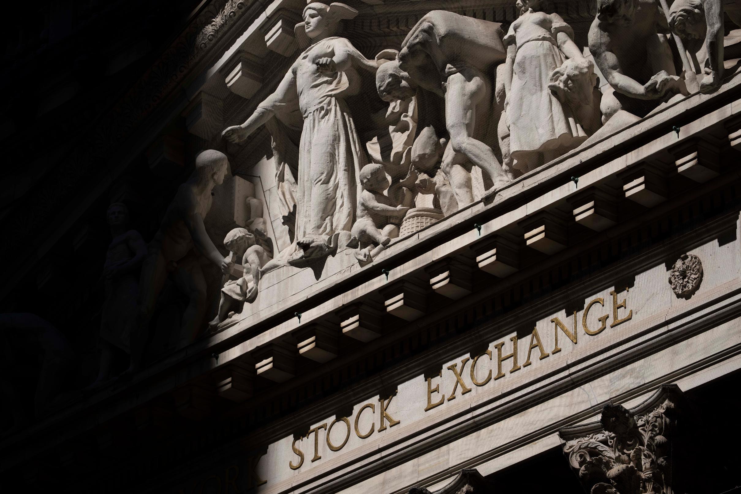 A general view shows the New York Stock Exchange, Friday, Aug. 7, 2026, in New York. (AP Photo/Yuki Iwamura)
