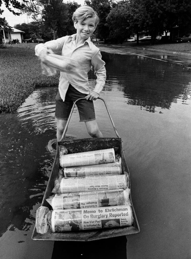Young Paper Carriers