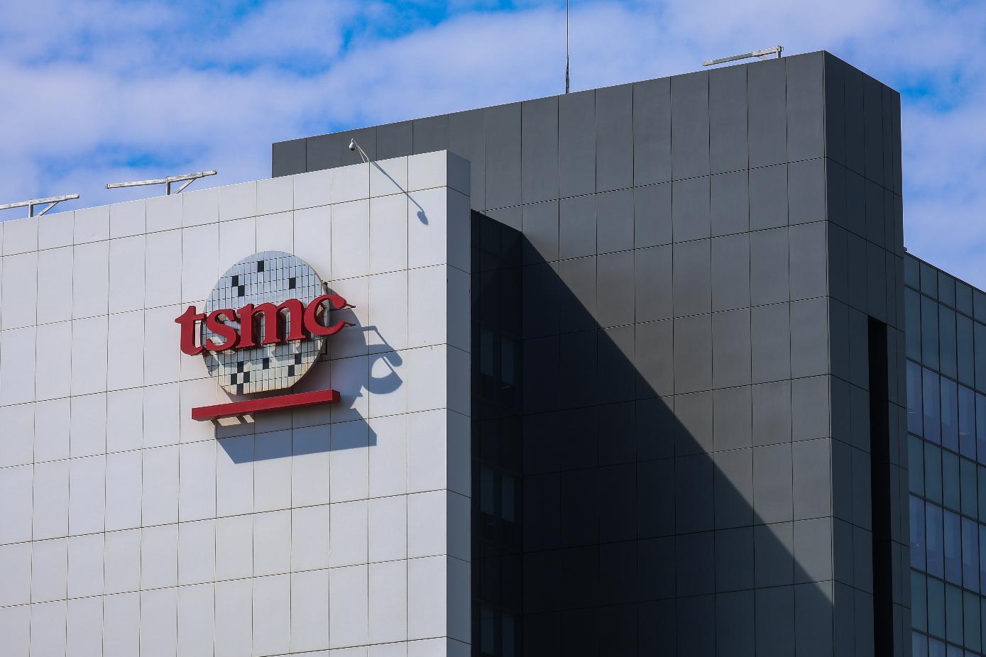 FILE -A building of TSMC or Taiwan Semiconductor Manufacturing Corp., a Taiwanese multinational semiconductor contract manufacturing and design company, in Hsinchu, Taiwan, on Thursday, Jan. 29, 2026. (AP Photo/Daniel Ceng, File)