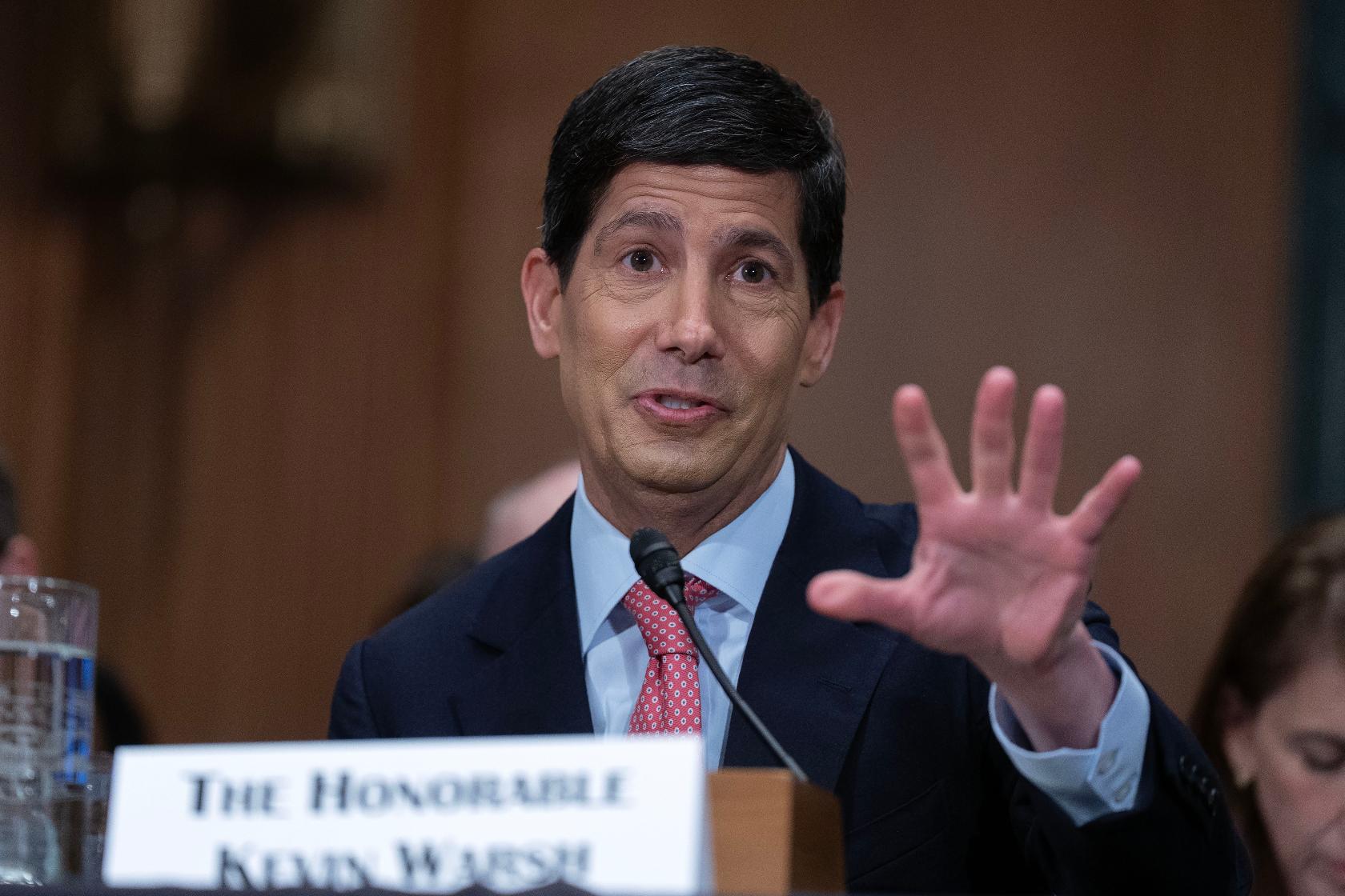 Federal Reserve Chairman Kevin Warsh testifies before the Senate Banking, Housing and Urban Affairs Committee to deliver the semiannual monetary policy report to congress, on Capitol Hill, Wednesday, July 15, 2026, in Washington. (AP Photo/Jose Luis Magana)df