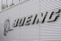 FILE - The Boeing logo is seen outside of Boeing's factory Wednesday, April 15, 2026, in Renton, Wash. (AP Photo/Lindsey Wasson, file)
