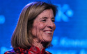 Former Ambassador Caroline Kennedy smiles during the Profile in Courage Award ceremony at the John F. Kennedy Presidential Library, Sunday, May 31, 2026, in Boston. (AP Photo/Charles Krupa)