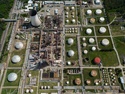 FILE - An aerial view shows the YPF-La Plata refinery in Berisso, Argentina, Oct. 30, 2023. (AP Photo/Rodrigo Abd, File)