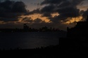 Clouds gather above Havana during a blackout, Wednesday, March 4, 2026. (AP Photo/Ramon Espinosa)