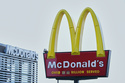 FILE - A McDonald's logo is shown at a restaurant in Warren, Mich., Tuesday, Sept. 2, 2025. (AP Photo/Paul Sancya, file)