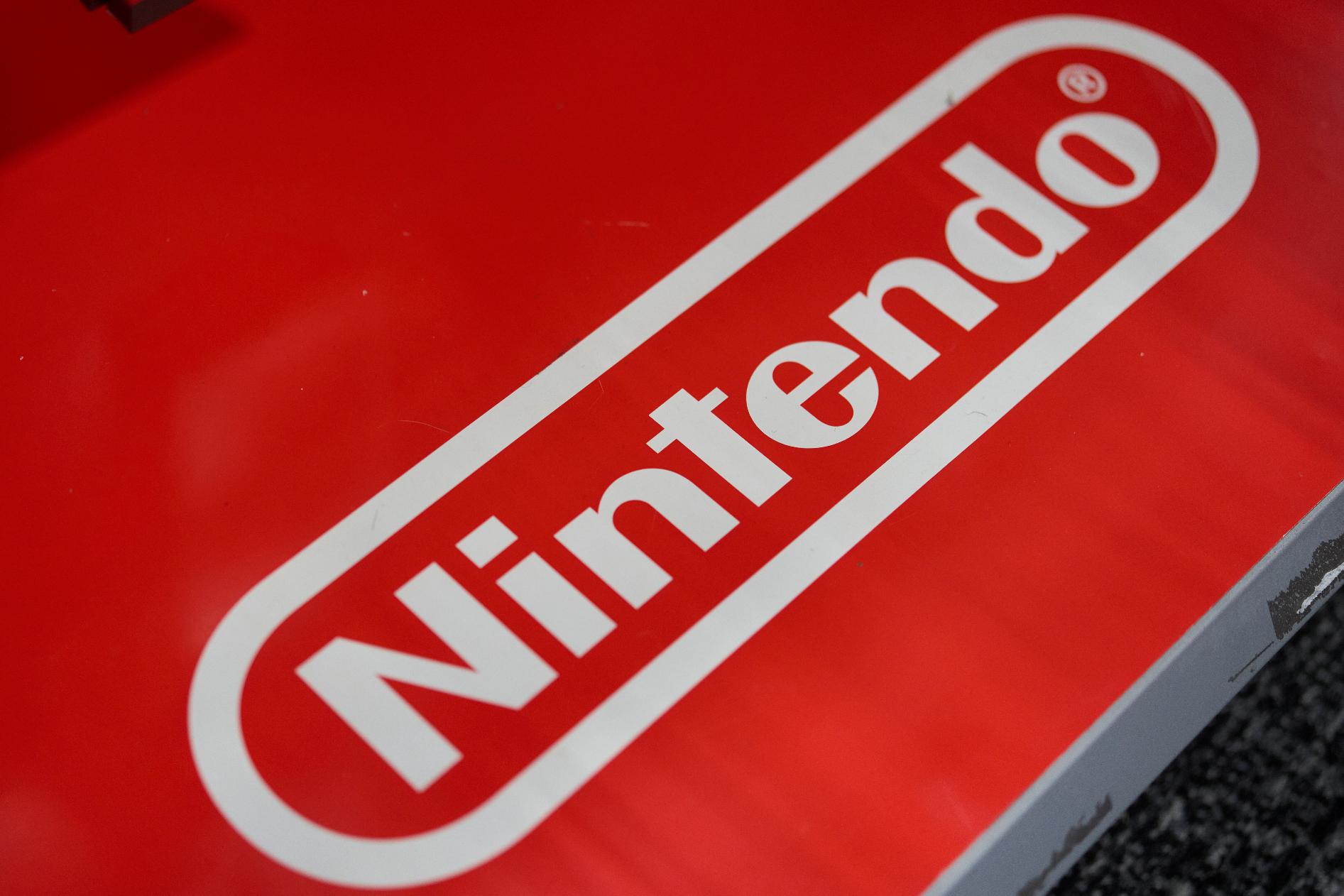 FILE -A Nintendo logo is seen June 5, 2025, in Nashville, Tenn. (AP Photo/George Walker IV, File)
