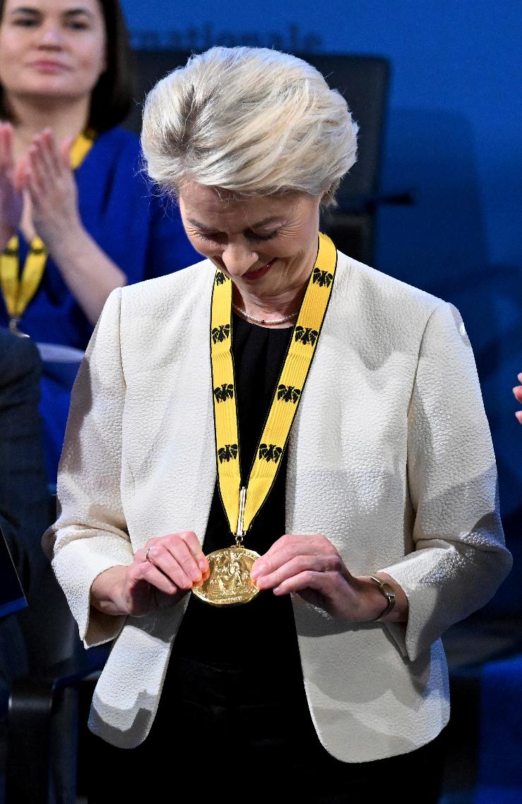 Germany von der Leyen Charlemagne Prize