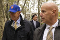 Tom Barrack, left, arrives at Brooklyn Federal Court on Monday, Oct. 3, 2022, in New York. (AP Photo/Yuki Iwamura)