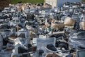 FILE - A sea of electronic waste, consisting mostly of televisions, microwaves and computers, cover the landscape at Westmoreland Cleanways and Recycling, in Unity, Pa., March 24, 2017. (Dan Speicher/Pittsburgh Tribune-Review via AP, File)