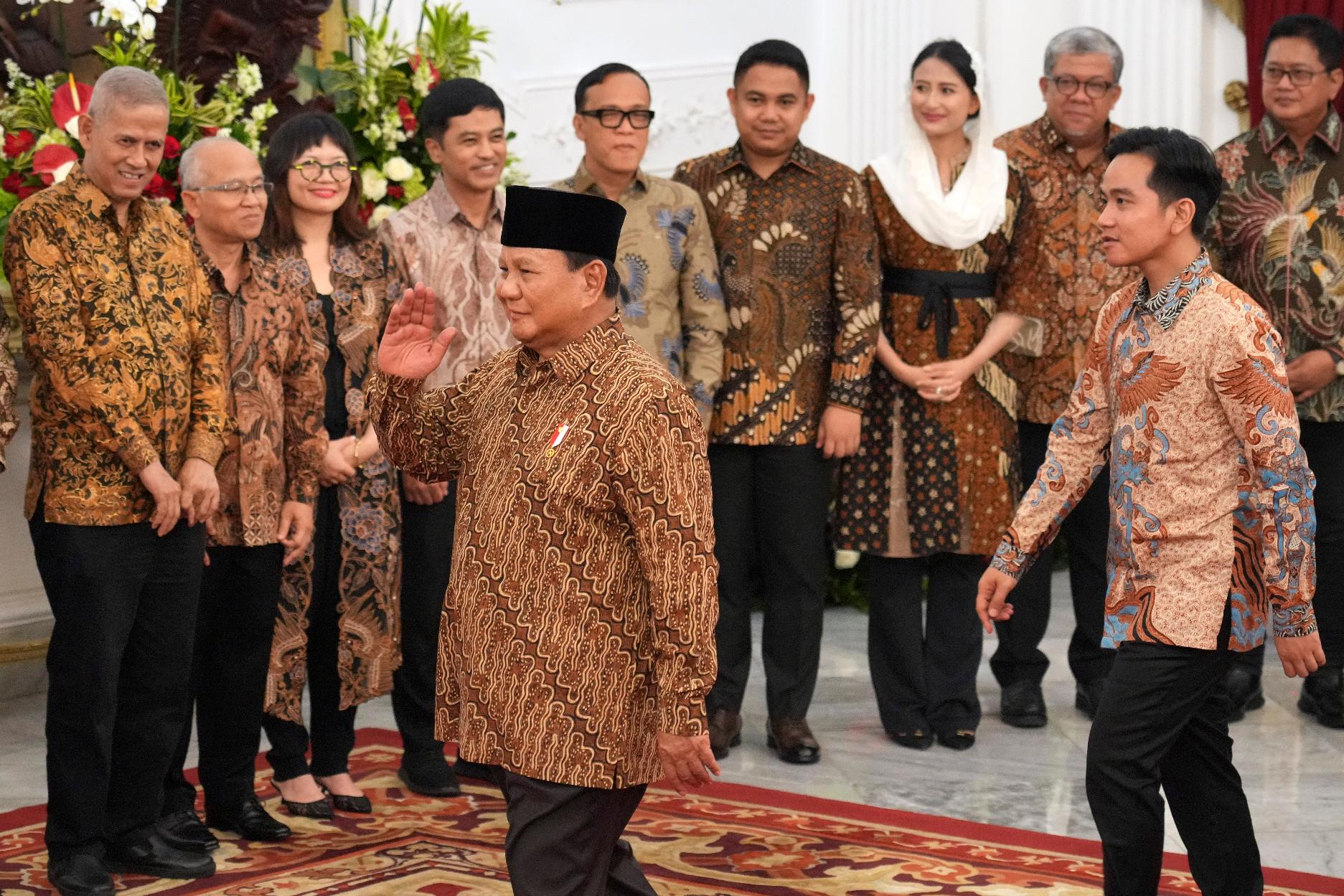 New President Subianto announces Indonesia's largestever with
