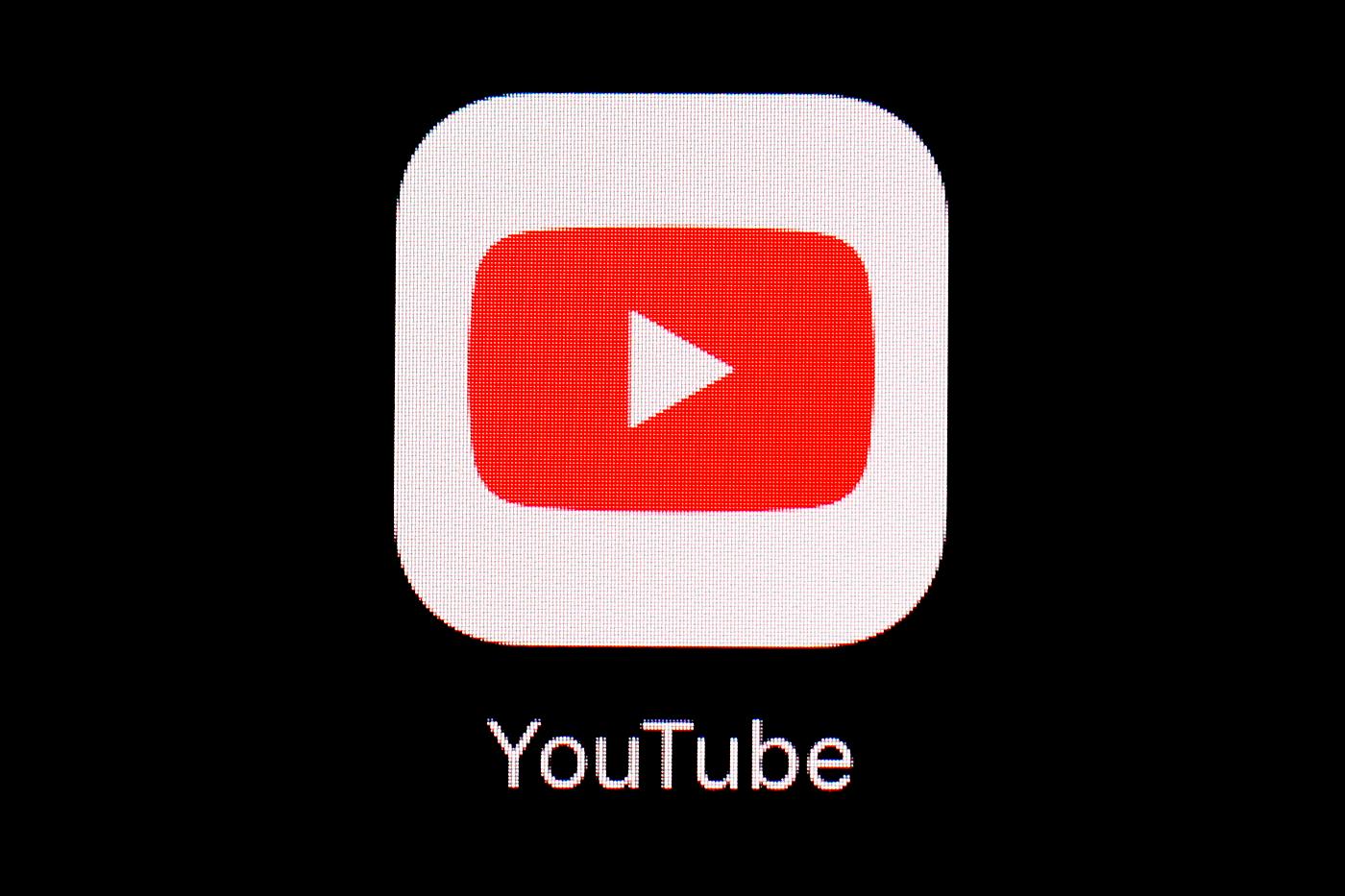 FILE - The YouTube app is seen on an iPad, March 20, 2018, in Baltimore. YouTube announced Wednesday, June 5, 2024, that it is changing its policies about firearm videos in an effort to keep potentially dangerous content from reaching underage users. (AP Photo/Patrick Semansky, File)