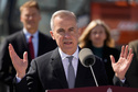 Prime Minister Mark Carney responds to a question during an event in Ottawa on Thursday, April 23, 2026. (Adrian Wyld/The Canadian Press via AP)