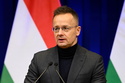 Hungary's Minister of Foreign Affairs and Trade Peter Szijjarto holds a press conference following a cabinet meeting in Budapest, Hungary, Wednesday, Feb. 18, 2026. (Boglarka Bodnar/MTI via AP)