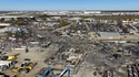 FILE - This photo provided by the National Transportation Safety Board shows UPS plane crash scene, Nov. 6, 2025 in Louisville, Ky. (NTSB via AP, File)