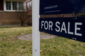 A House For Sale sign is displayed in front of a home in Evanston, Ill.,Wednesday, March 25, 2026. (AP Photo/Nam Y. Huh)