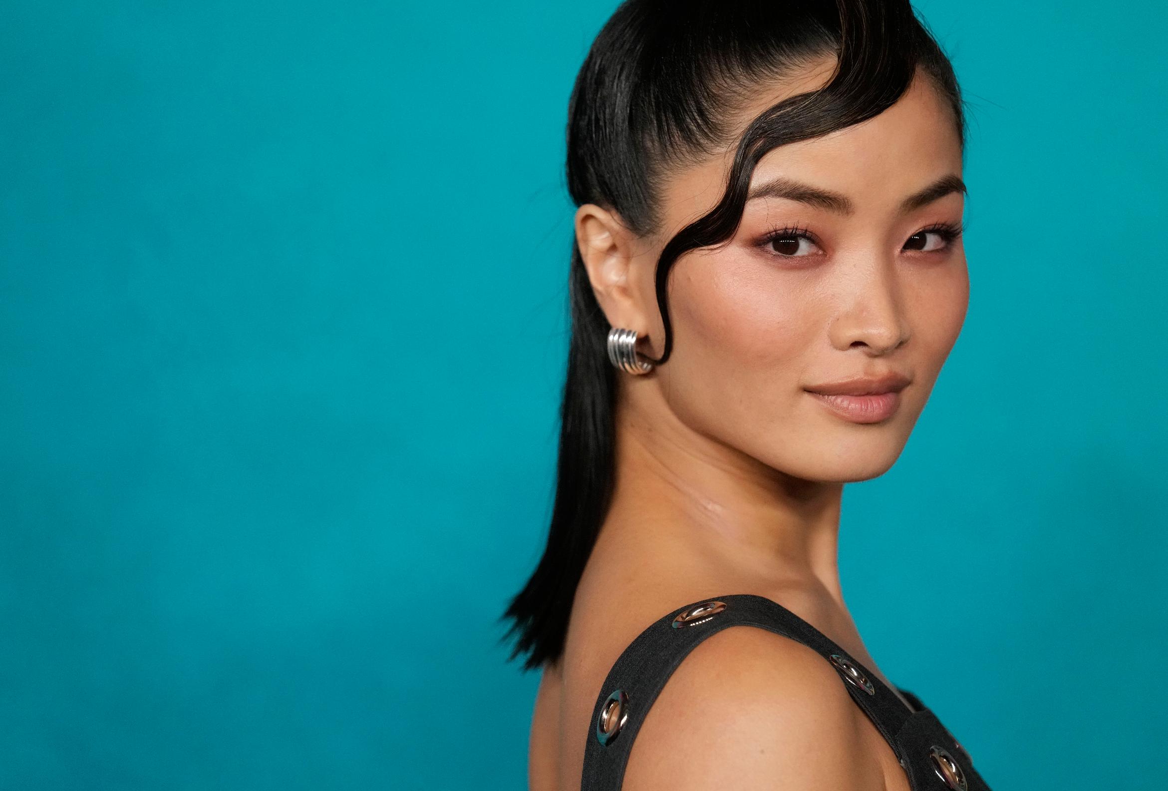 Anna Sawai, a cast member in "Shogun," poses at the premiere of the FX limited series at The Academy Museum, Tuesday, Feb. 13, 2024, in Los Angeles. (AP Photo/Chris Pizzello)