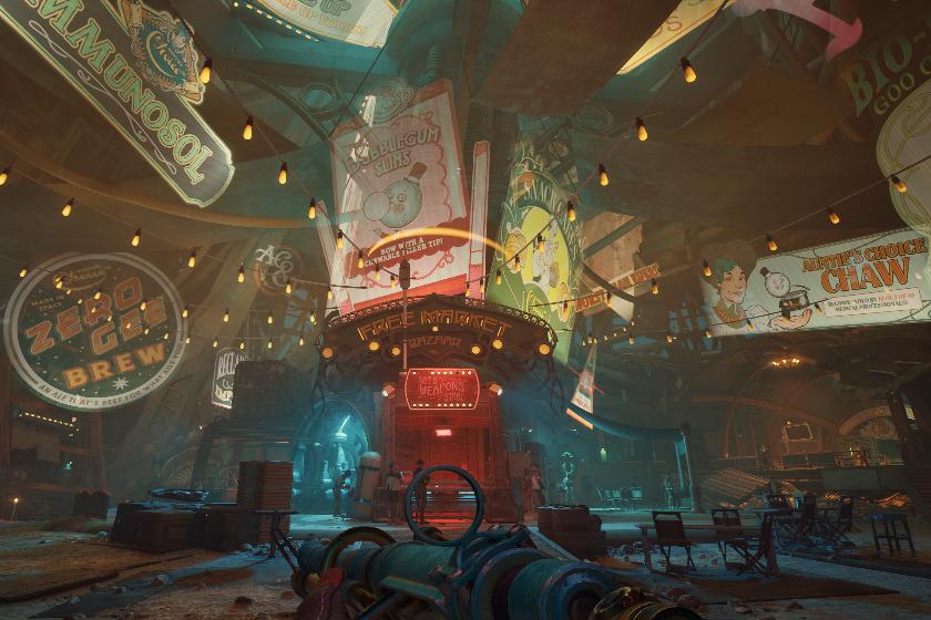 This image released by Xbox Game Studios shows a scene from "The Outer Worlds 2." (Xbox Game Studios via AP)