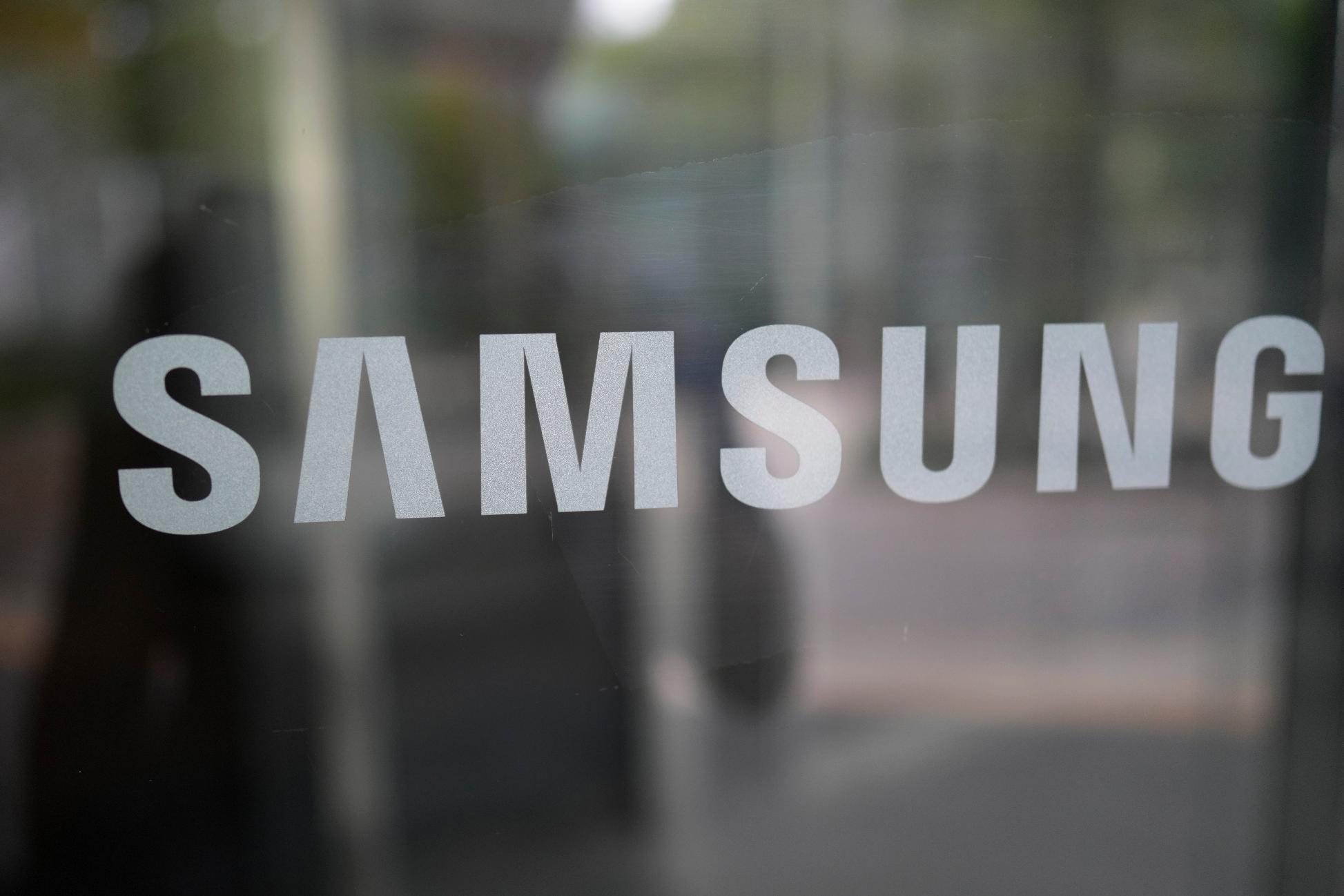 FILE - The logo of the Samsung is seen at the Samsung Electronics' Seocho building in Seoul, South Korea, Friday, July 5, 2024. (AP Photo/Lee Jin-man, File)