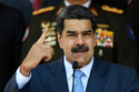 FILE - Venezuelan President Nicolas Maduro gives a press conference at the Miraflores presidential palace, March 12, 2020, in Caracas, Venezuela. (AP Photo/Matias Delacroix, File)