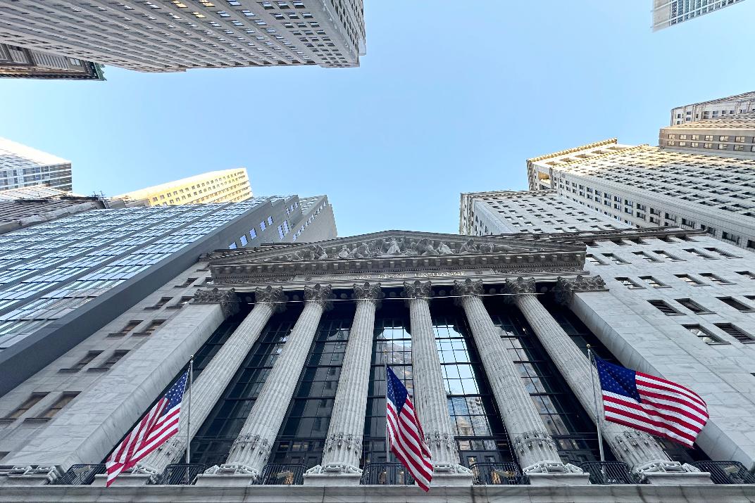 FILE - The New York Stock Exchange is shown on March 19, 2024, in New York. (AP Photo/Peter Morgan)