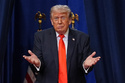 President Donald Trump arrives to speak at a charter school in The Villages, Fla., Friday, May 1, 2026. (AP Photo/Matt Rourke)