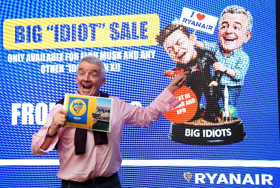 Ireland Musk Ryanair