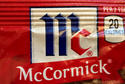 FILE - This Tuesday Nov. 24, 2020 photo shows the logo for McCormick & Co. AP Photo/Donald King, File)