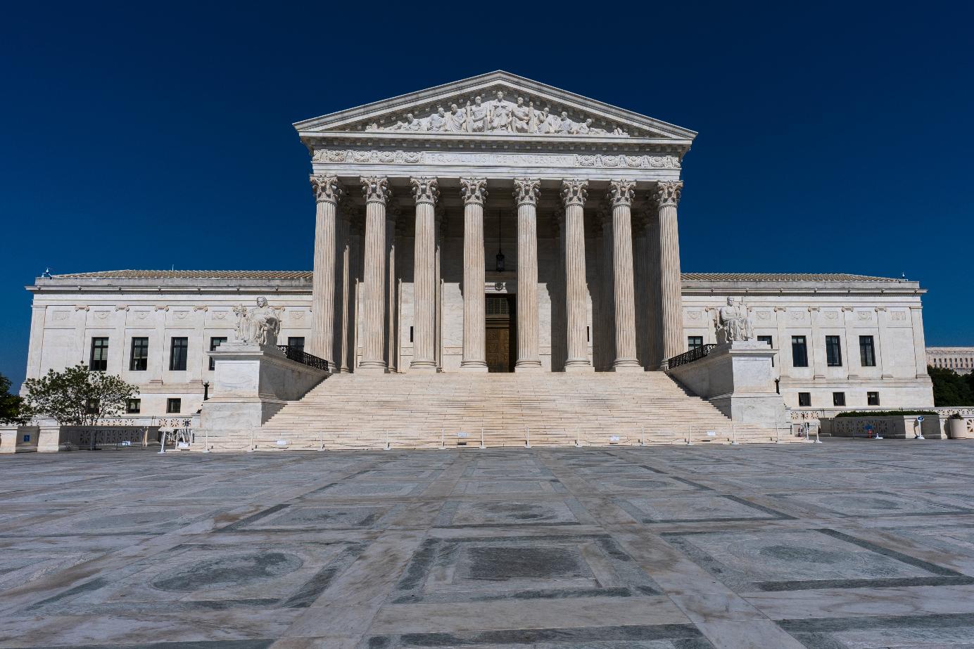 FILE - The Supreme Court is seen in Washington, May 18, 2026. (AP Photo/J. Scott Applewhite, File)