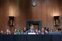 Kevin Warsh testifies during his nomination hearing to be a member and chairman of the Federal Reserve Board of Governors before the Senate Banking, Housing and Urban Affairs Committee on Capitol Hill, in Washington Tuesday, April 21, 2026. (AP Photo/Jose Luis Magana)