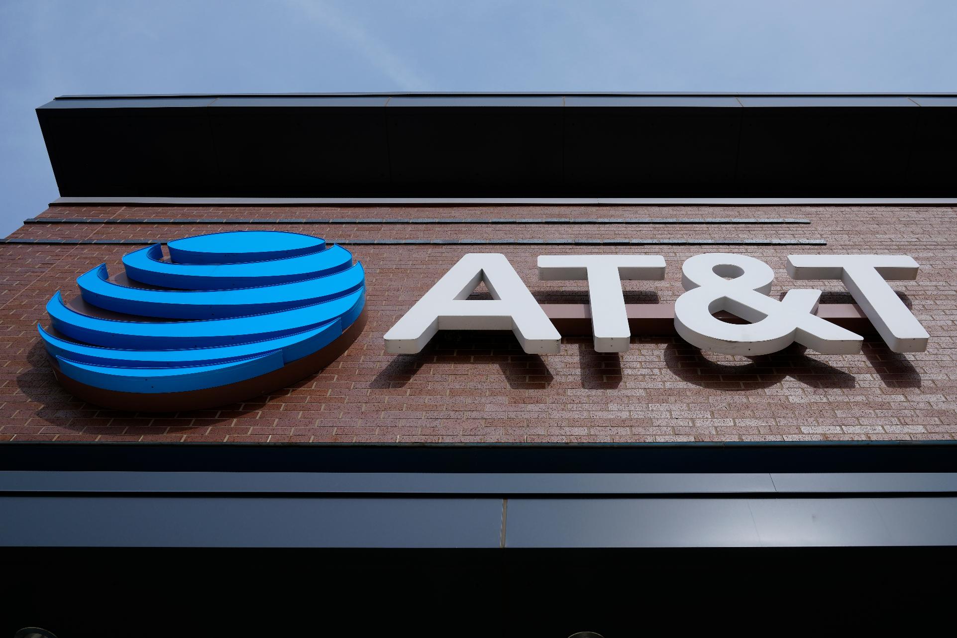 FILE - An AT&T retail location is shown in Willow Grove, Pa., Feb. 22, 2024. (AP Photo/Matt Rourke, File)